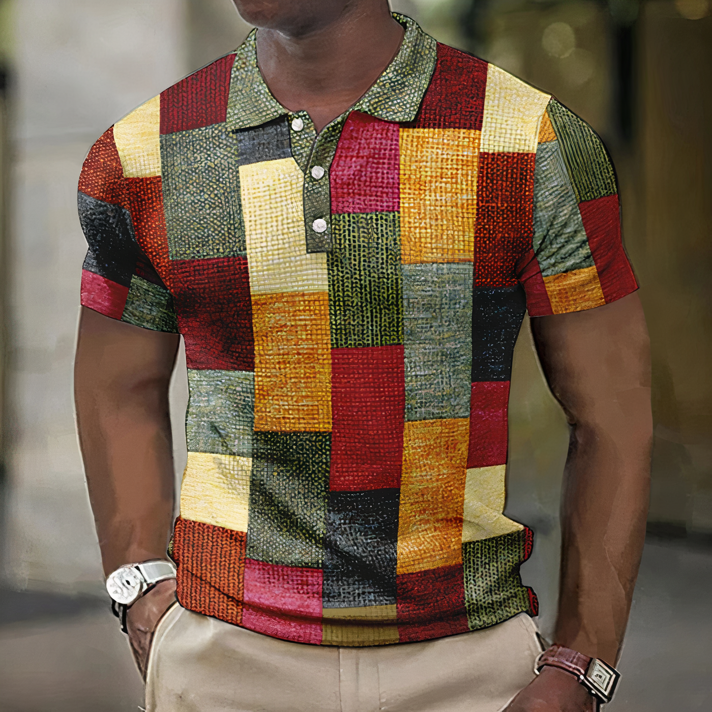 Avelena | Vintage-Polohemd