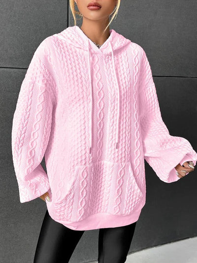 Avelena | Gedrehter Kapuzenpullover