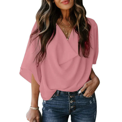 Raventha – Stylische Bluse mit Fledermausärmeln
