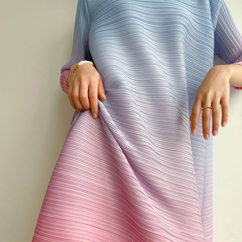 Plissee-Kleid in Übergröße | Ärmellos | Eleganz & Komfort