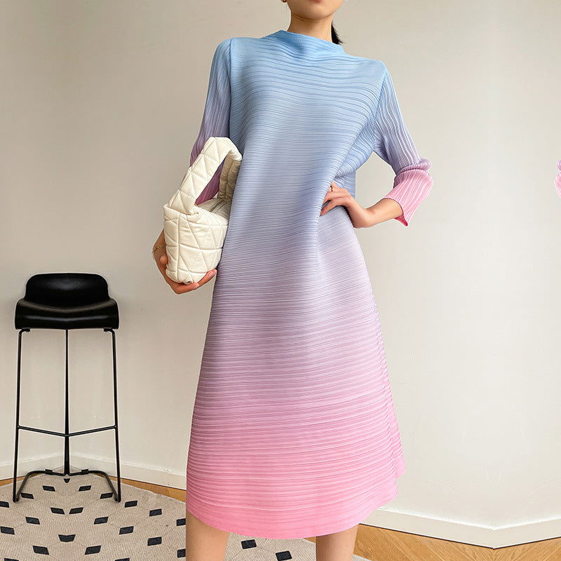 Plissee-Kleid in Übergröße | Ärmellos | Eleganz & Komfort