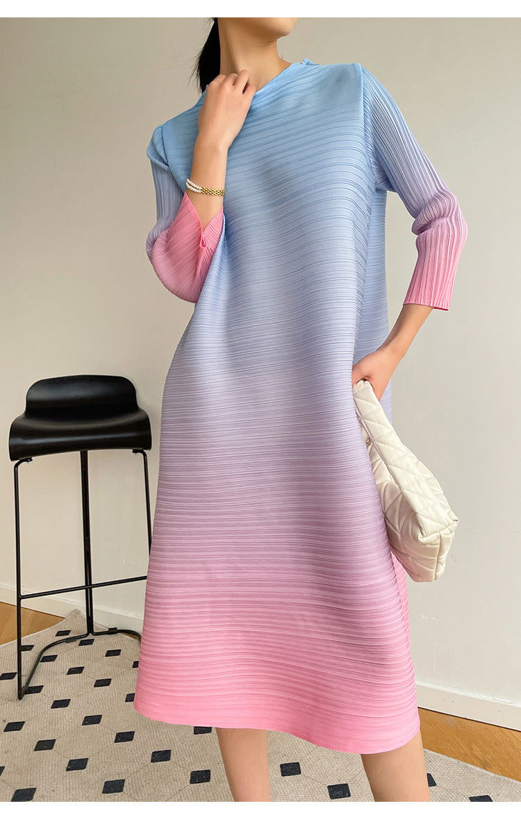 Plissee-Kleid in Übergröße | Ärmellos | Eleganz & Komfort