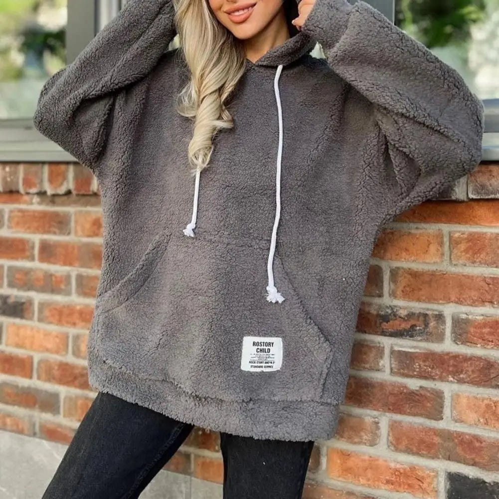 Avelena | Modischer Plüsch-Hoodie