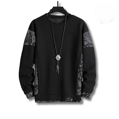 Avelena | Stilvoller Patchwork-Pullover