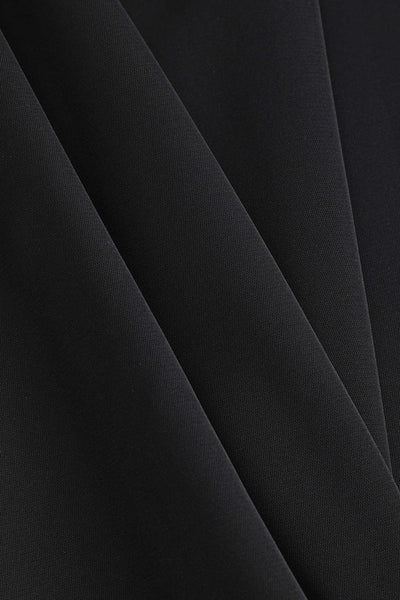 Amelia | Schwarz Elegantes Halterneck-Maxikleid – Zeitlose Abend-Eleganz