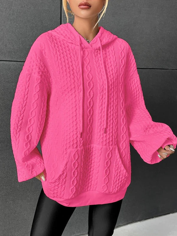 Avelena | Gedrehter Kapuzenpullover
