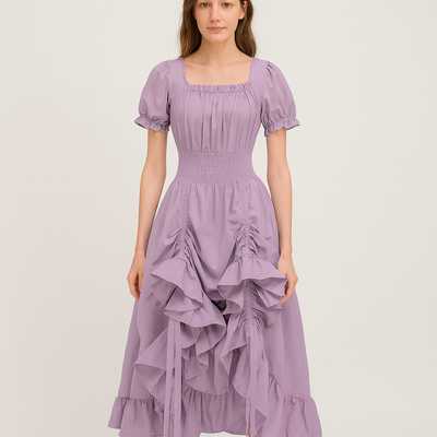 RoyalBloom Renaissance Kleid – Viktorianisch inspiriertes Damenkleid