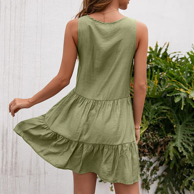 Nymeria – Schickes ärmelloses Minikleid