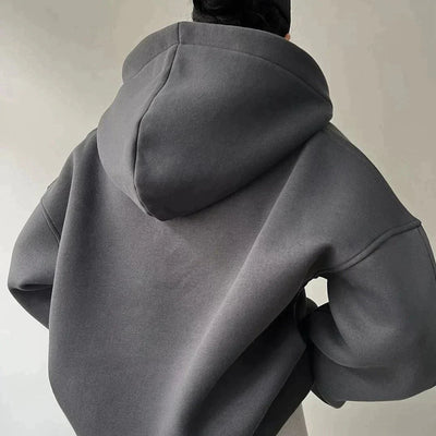 Avelena | Sweatshirt Elegance mit V-Ausschnitt