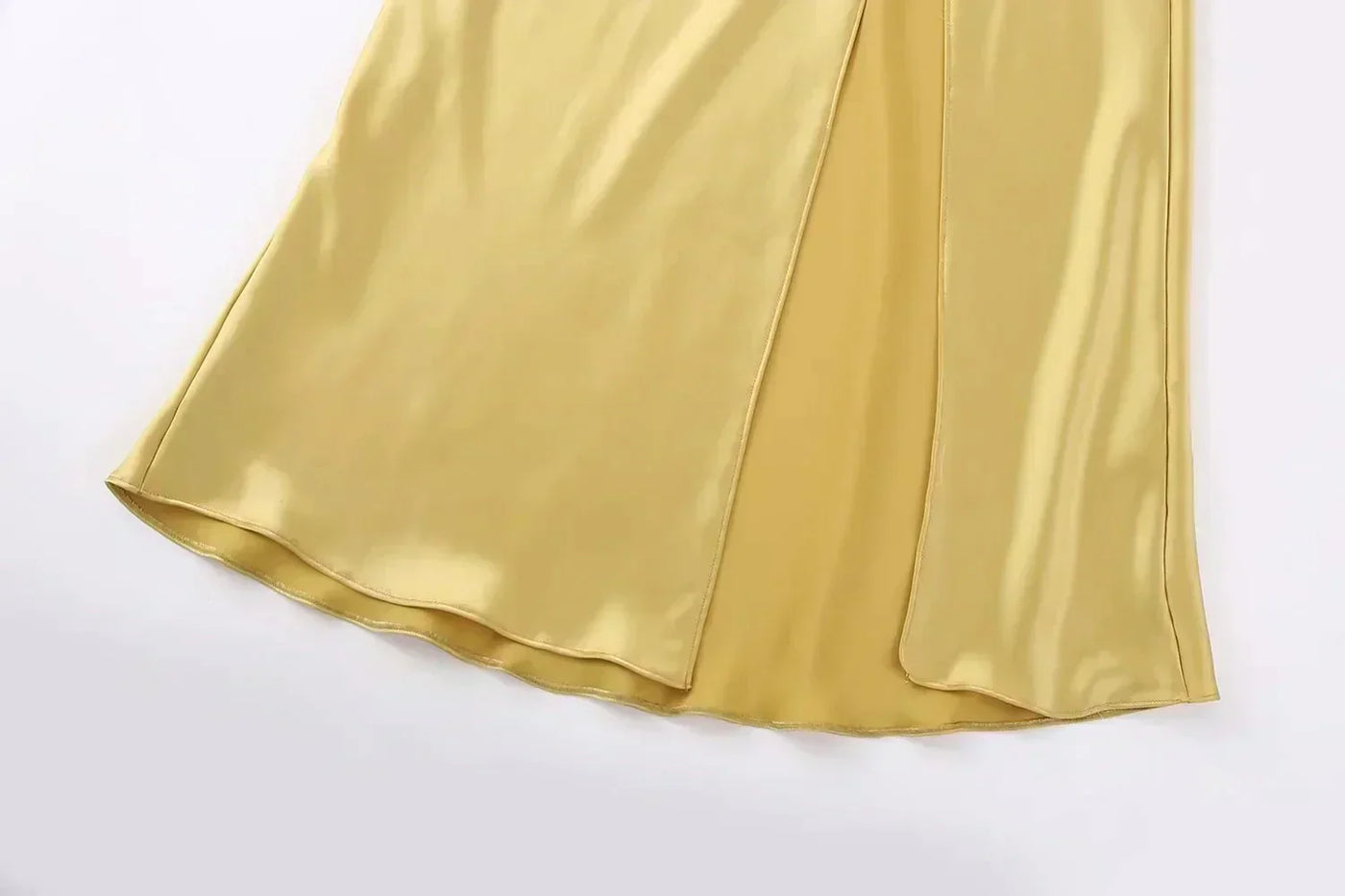 Avelena | Langes Gelbes Kleid