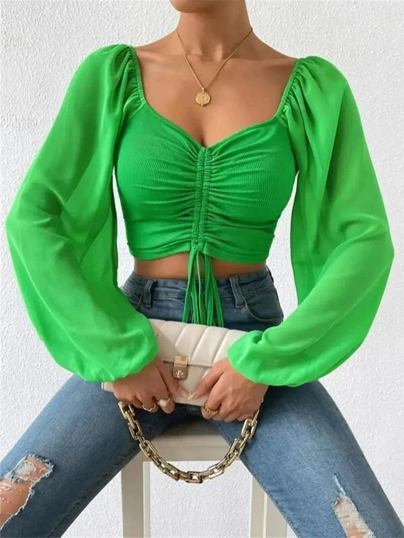 Avelena | Puffärmel Top