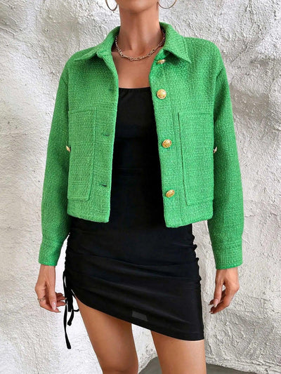 Avelena | Modischer Tweed Blazer