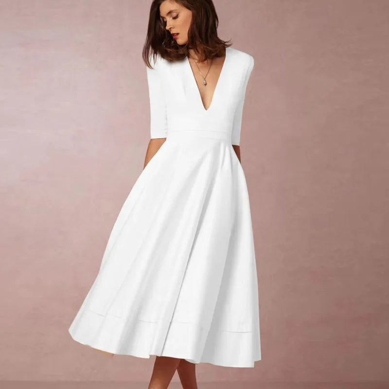 Kayleigh | Zeitloses Swingkleid im Stil der 60er