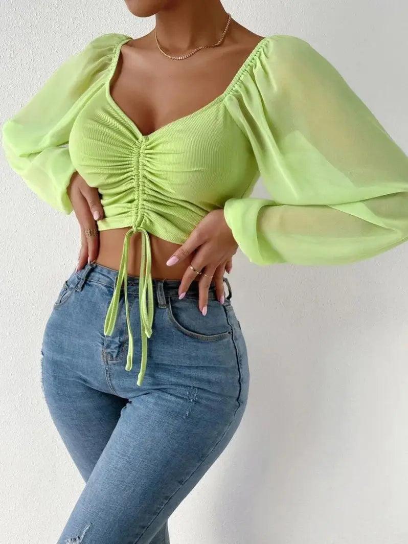 Avelena | Puffärmel Top