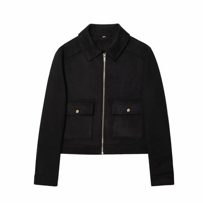 Alina | Kurzjacke Mit Reißverschluss