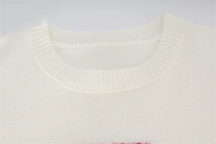 Maren | Herz-Strickpullover Damen