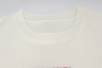 Maren | Herz-Strickpullover Damen