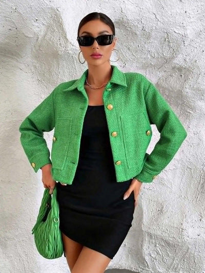 Avelena | Modischer Tweed Blazer