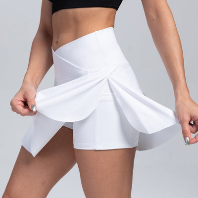 Avelena | Sportrock Sportlicher High Waist Rock mit Taschen