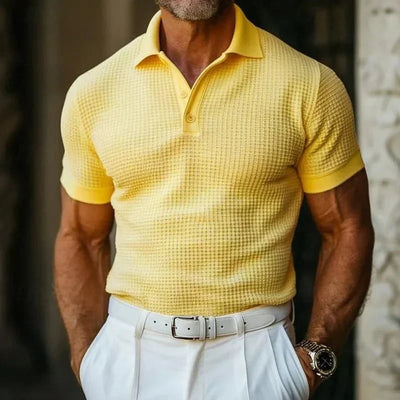 Cleavon - Herren Polohemd Atmungsaktive Klassisches Design Ideal Für Büro & Freizeit