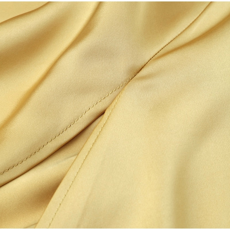 Avelena | Langes Gelbes Kleid