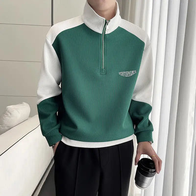 Avelena | Winter Sweatshirt mit Stehkragen