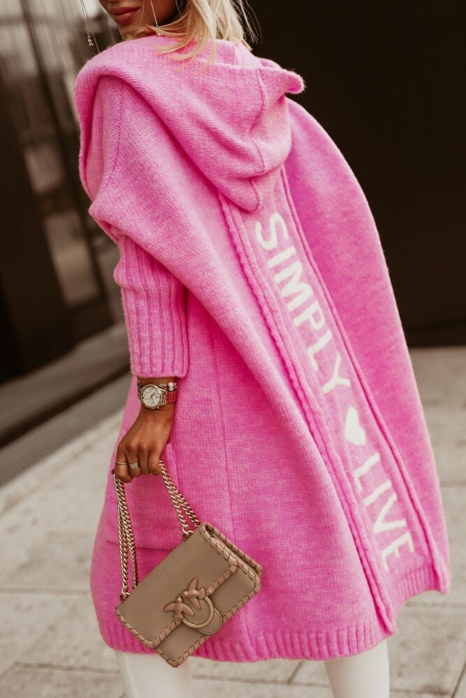 Avelena | Kapuzen-Sweatjacke mit Simply Live Print