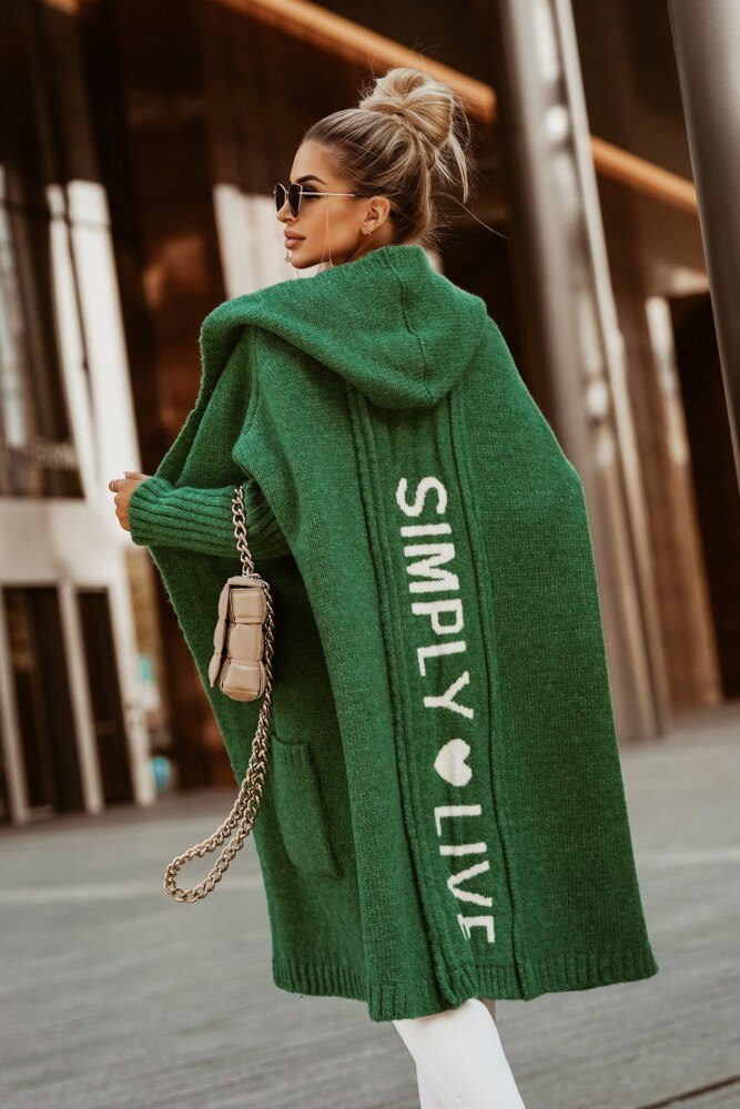 Avelena | Kapuzen-Sweatjacke mit Simply Live Print