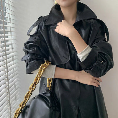 Nana - lässiger trenchcoat für frauen