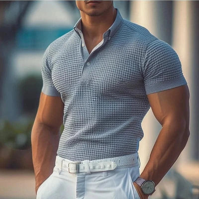 Cleavon - Herren Polohemd Atmungsaktive Klassisches Design Ideal Für Büro & Freizeit