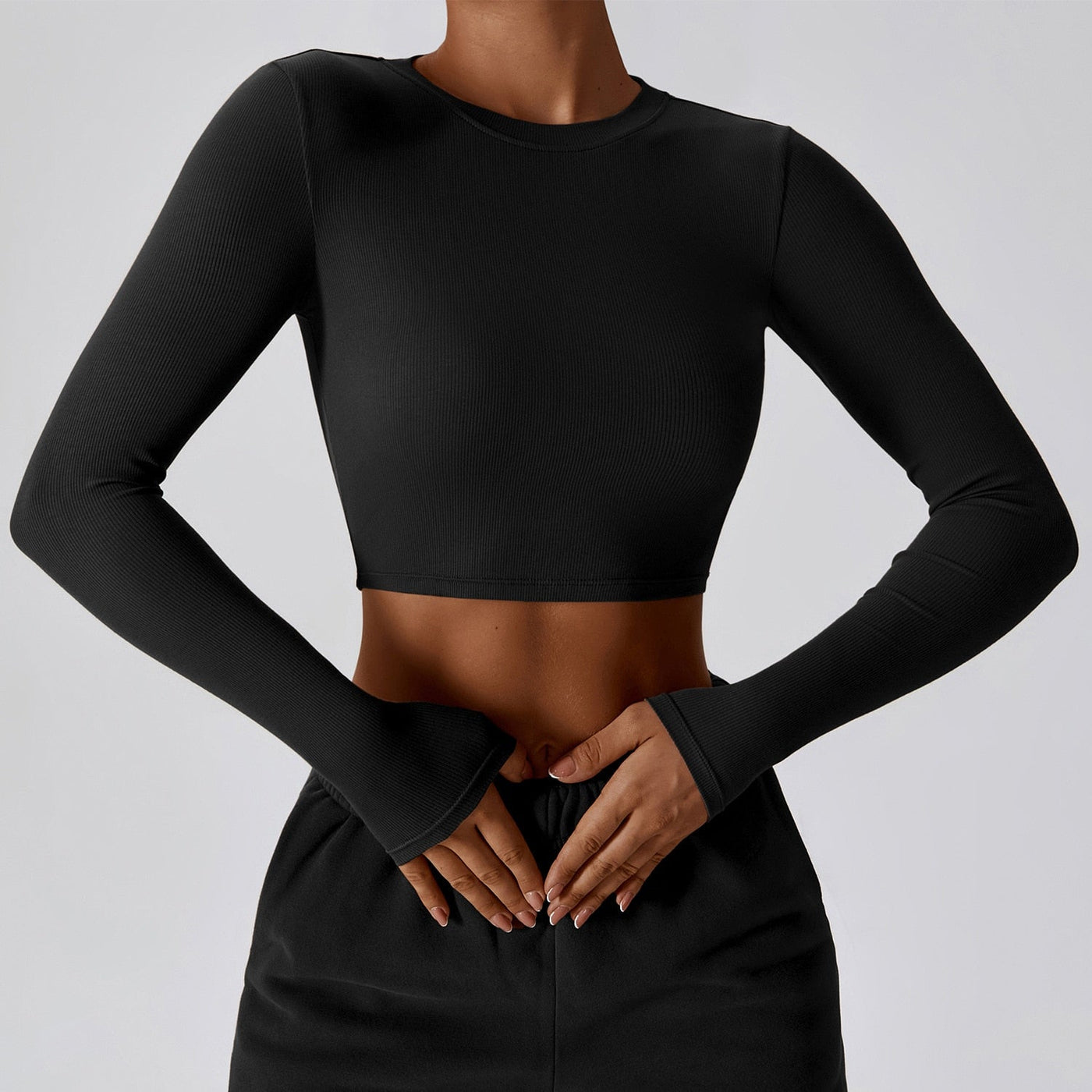 Avelena | Tshirt Figurbetontes Langarmshirt für Vielseitige Looks