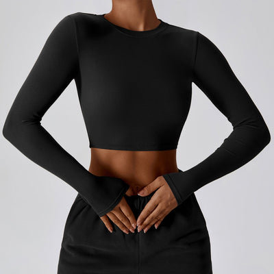 Avelena | Tshirt Figurbetontes Langarmshirt für Vielseitige Looks