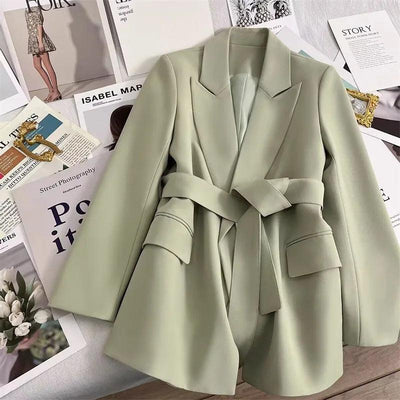 Avelena | Langarm-Blazer mit Schleife