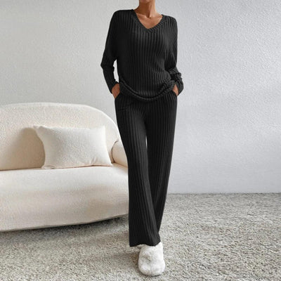 Avelena | Bequemes Ripp-Outfit