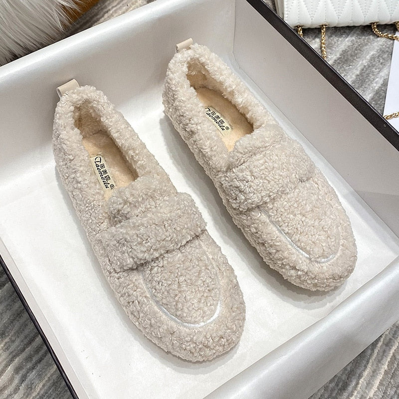 Flauschige Mokassins | Warm, Bequem & Stilvoll | Eleganter Casual-Look