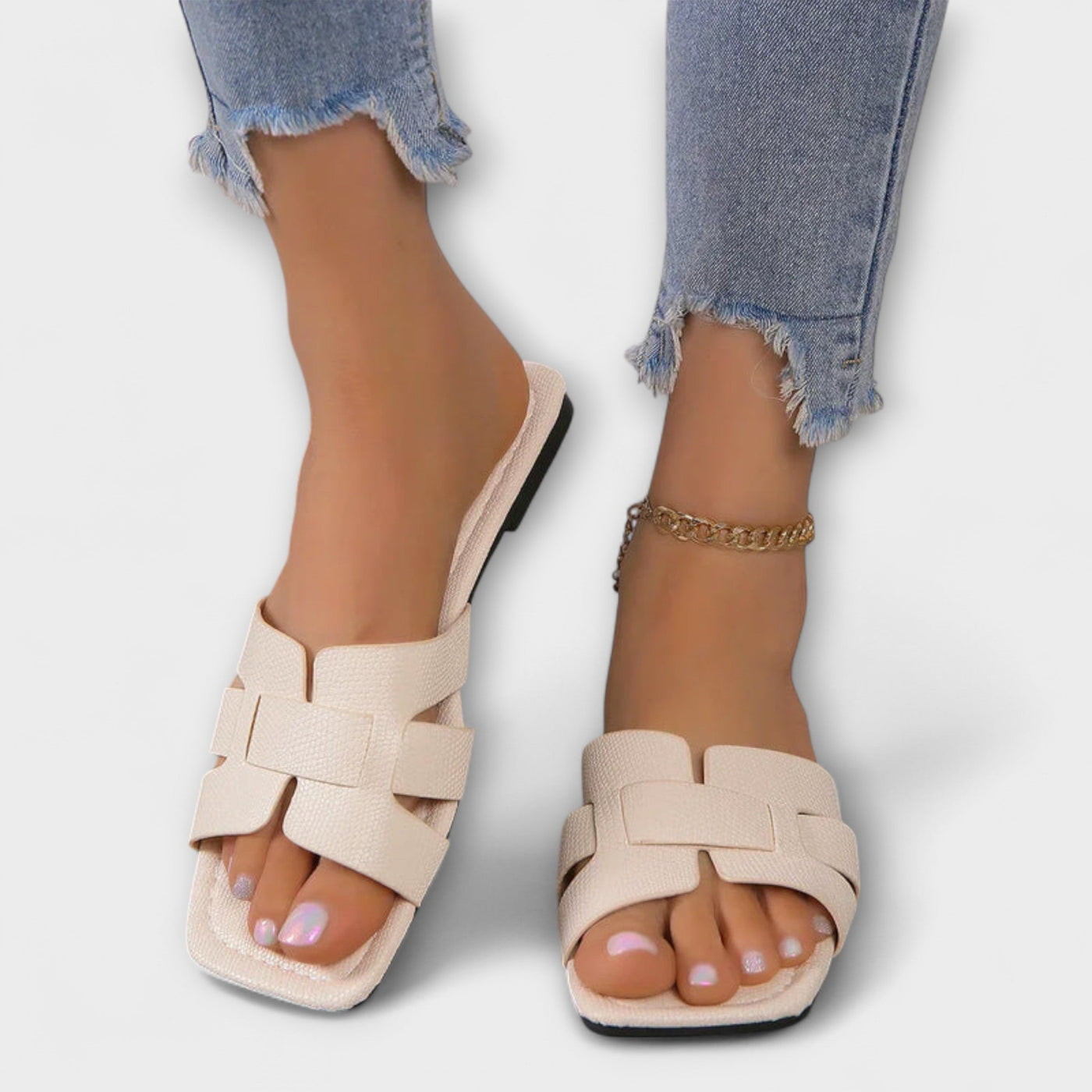 Darelle – Flache Sandalen mit leichter Eleganz