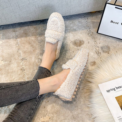 Flauschige Mokassins | Warm, Bequem & Stilvoll | Eleganter Casual-Look