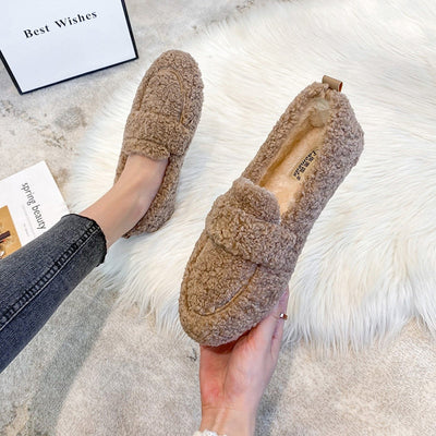 Flauschige Mokassins | Warm, Bequem & Stilvoll | Eleganter Casual-Look