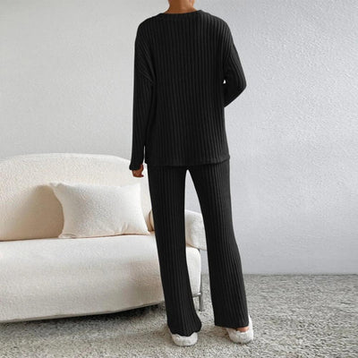 Avelena | Bequemes Ripp-Outfit