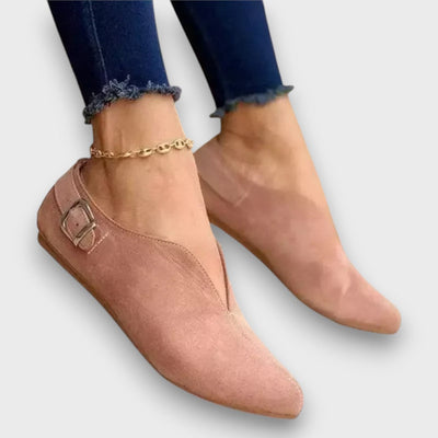 Zerina – Klassische Flats mit edler Schnalle