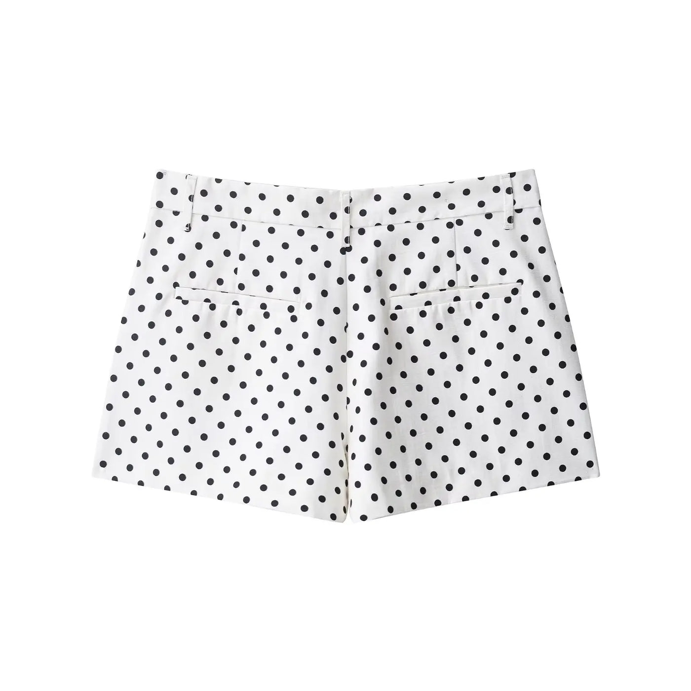 Dotty | Leichte Polka-Dot-Jacke mit Stehkragen &amp; Kordelzug