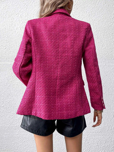 Avelena | Pink Tweed Blazer