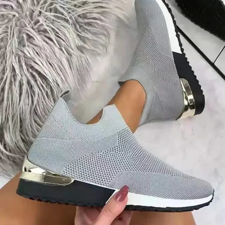 Orlisse – Atmungsaktive Strick-Sneaker zum Hineinschlüpfen