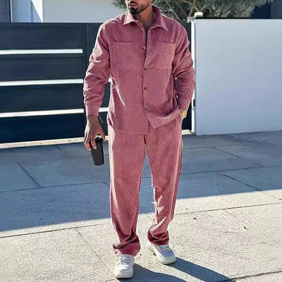 Burl - der Herren-Trainingsanzug aus Cord für einen eleganten Freizeit-Look