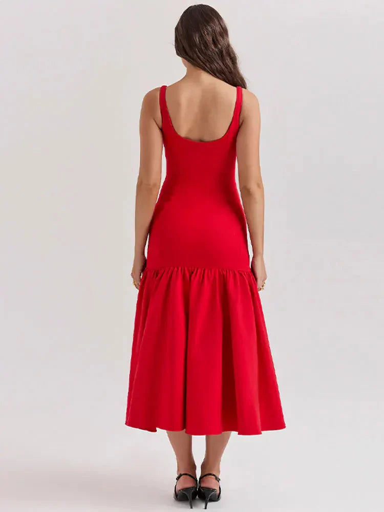 Avelena | Elegantes Kleid mit Rockabschluss