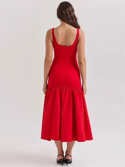 Avelena | Elegantes Kleid mit Rockabschluss