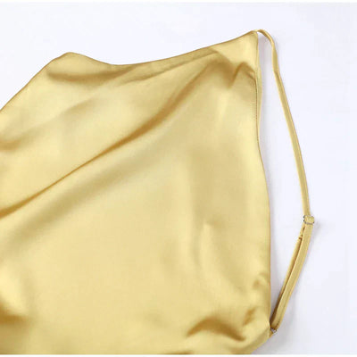 Avelena | Langes Gelbes Kleid