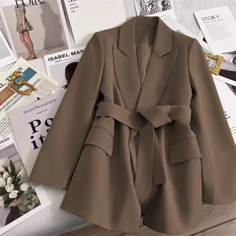 Avelena | Langarm-Blazer mit Schleife