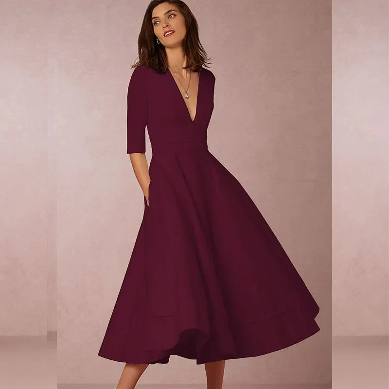Kayleigh | Zeitloses Swingkleid im Stil der 60er