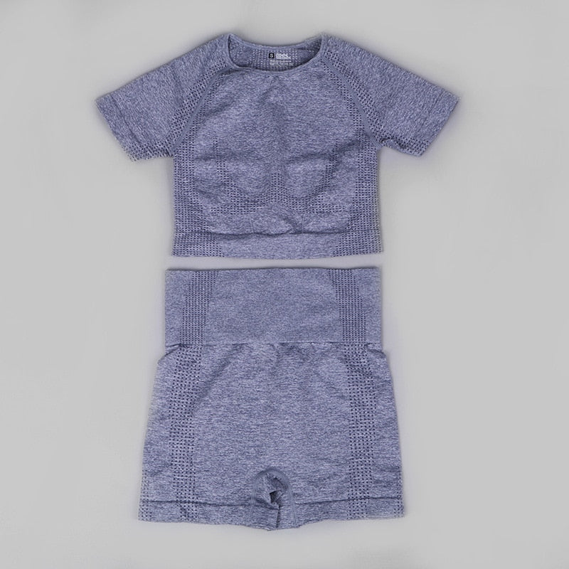 Avelena | Sportset Damen-Sportset Bestehend aus Top und Shorts